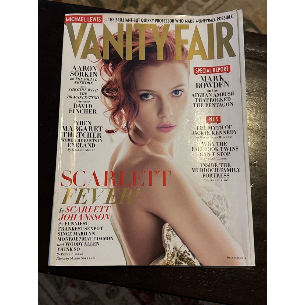 Vanity Fair Magazine December 2011 Scarlett Johansson - Angelina Jolie